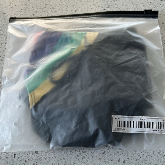 Men’s swim brief multi coloured stripes - Picture 9 of 9